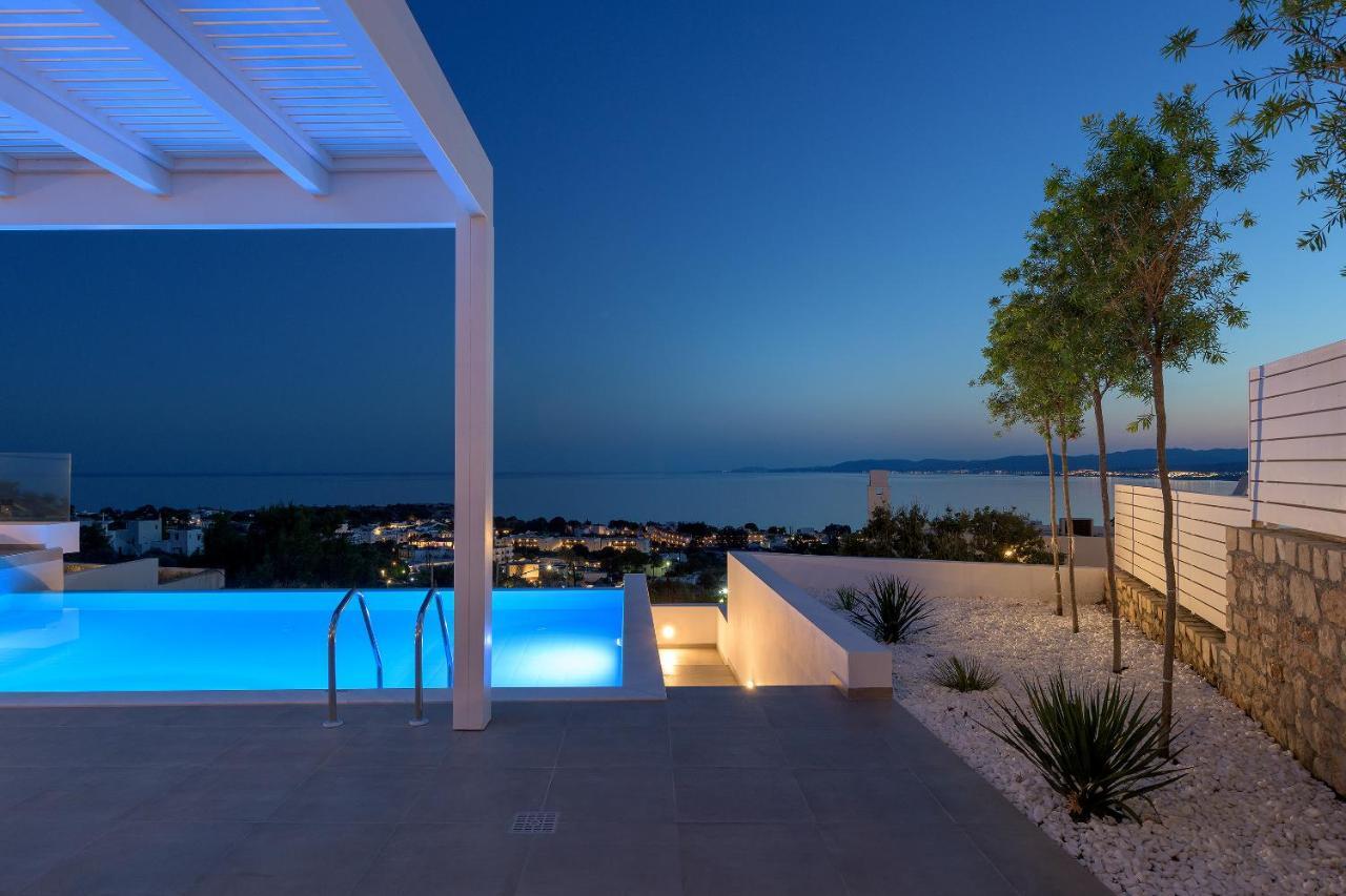 Villa Mimosa In Pefkos Линдос Экстерьер фото