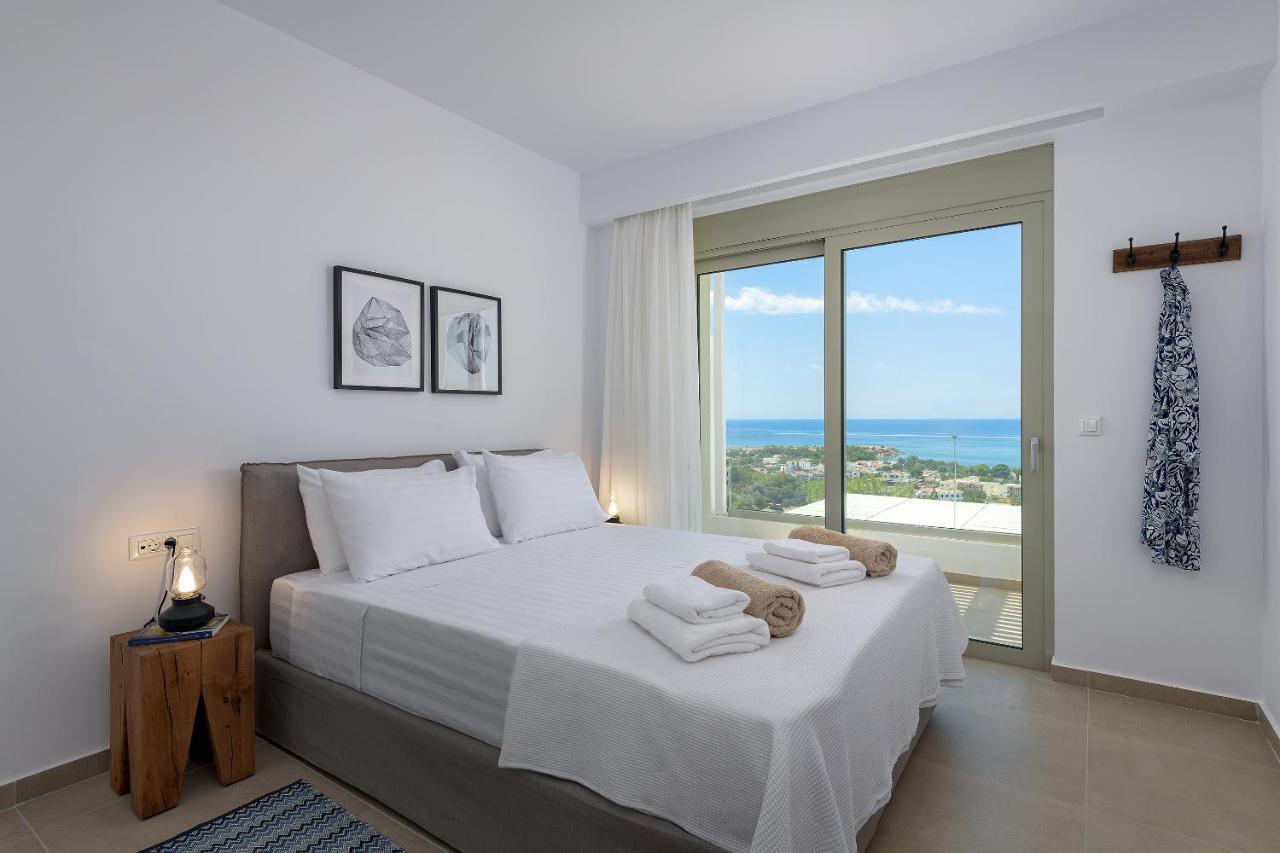 Villa Mimosa In Pefkos Линдос Экстерьер фото