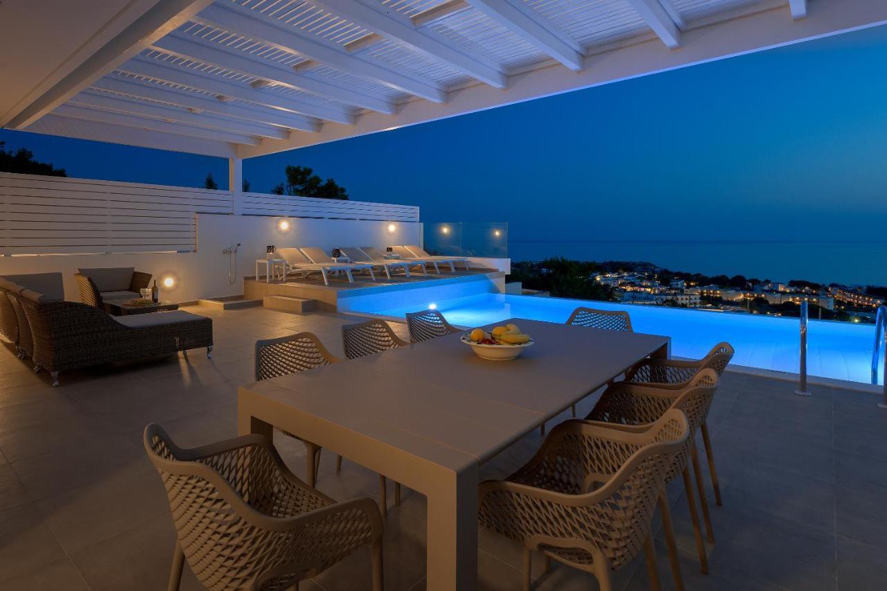 Villa Mimosa In Pefkos Линдос Экстерьер фото