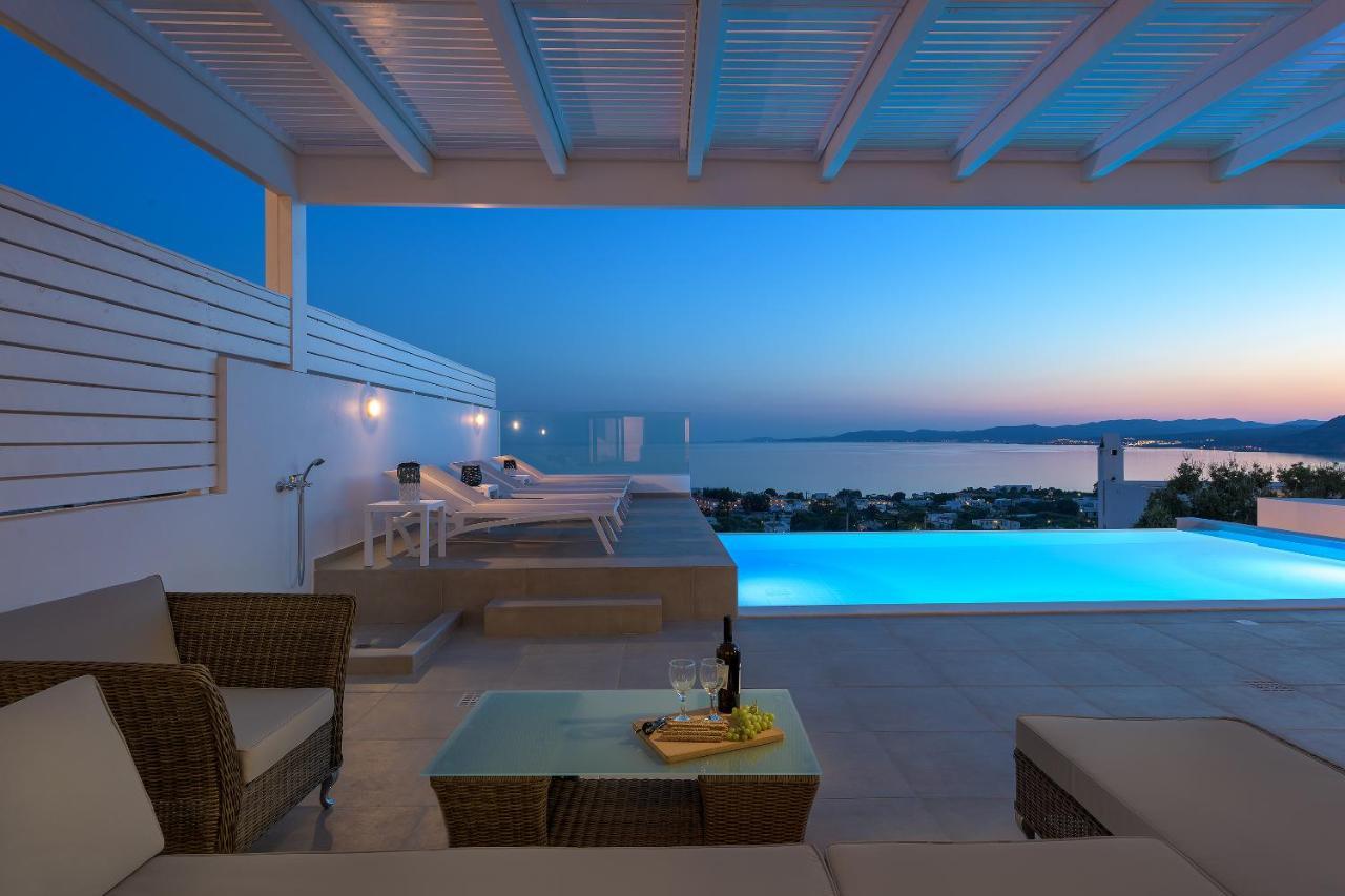 Villa Mimosa In Pefkos Линдос Экстерьер фото