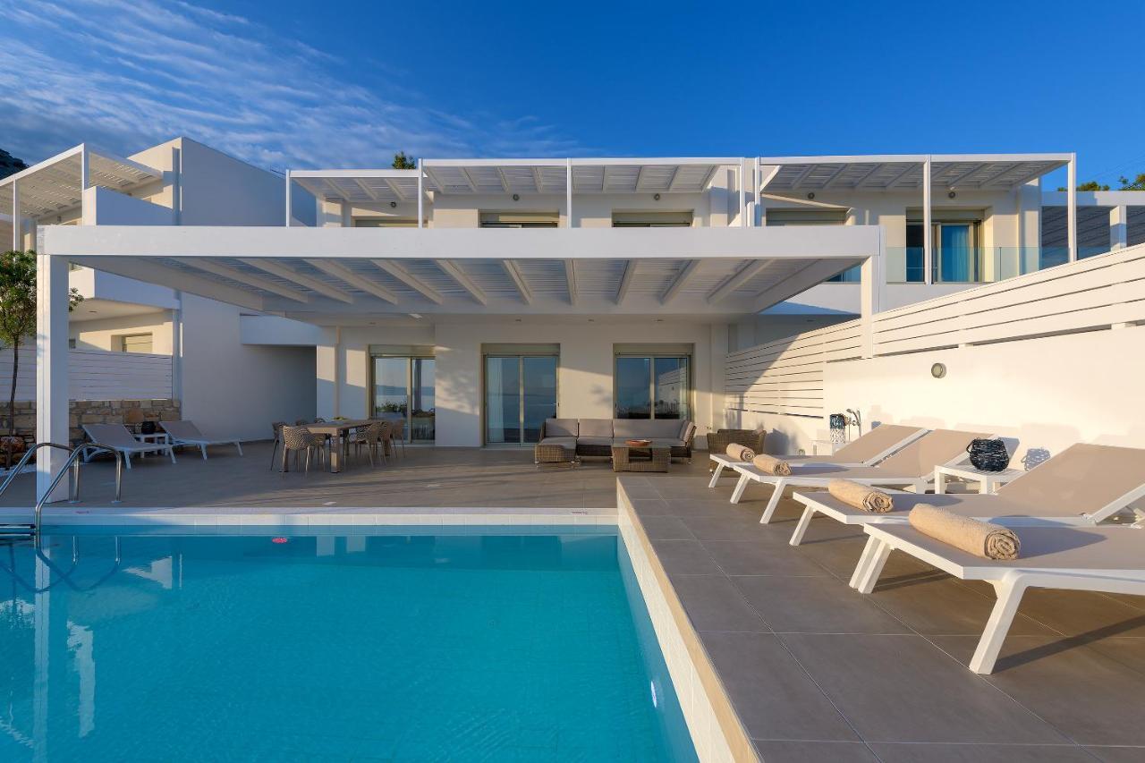 Villa Mimosa In Pefkos Линдос Экстерьер фото